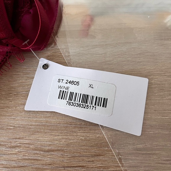 EYELASH LACE‎ APRON W/PANTY - Picture 8 of 9